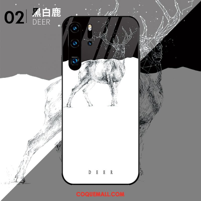 Étui Huawei P30 Pro Créatif Simple Incassable, Coque Huawei P30 Pro Téléphone Portable Nouveau