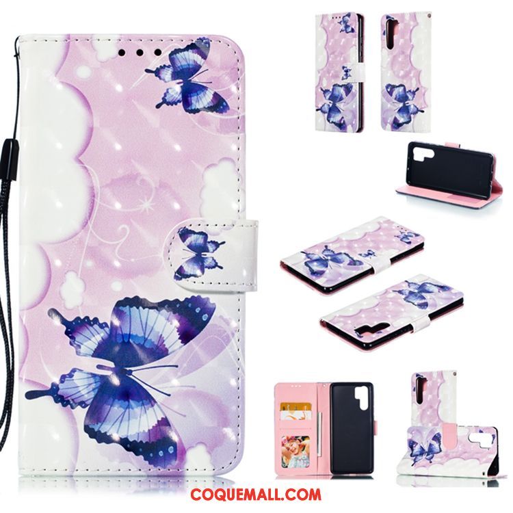 Étui Huawei P30 Pro En Cuir Tout Compris Fluide Doux, Coque Huawei P30 Pro Téléphone Portable Incassable