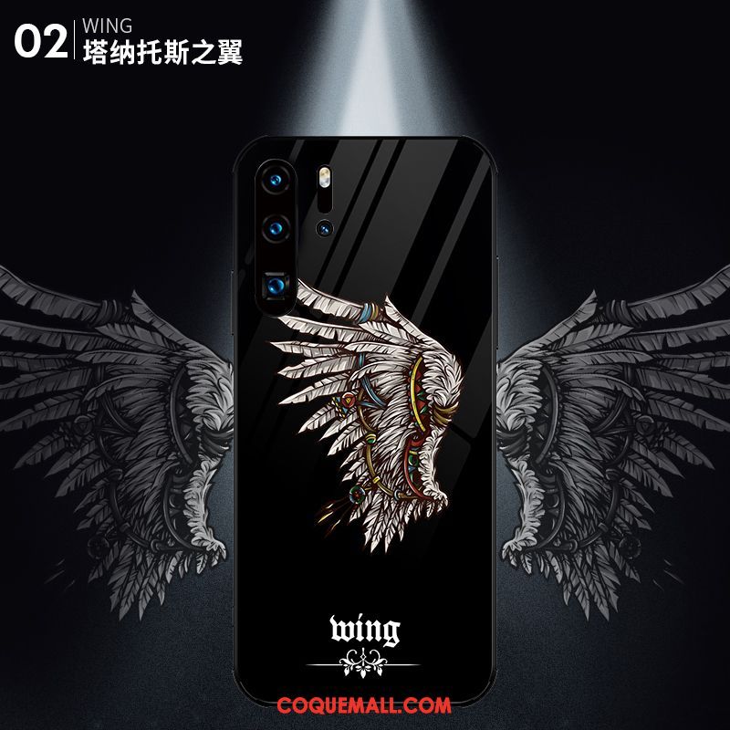 Étui Huawei P30 Pro Incassable Luxe Blanc, Coque Huawei P30 Pro Téléphone Portable Tout Compris