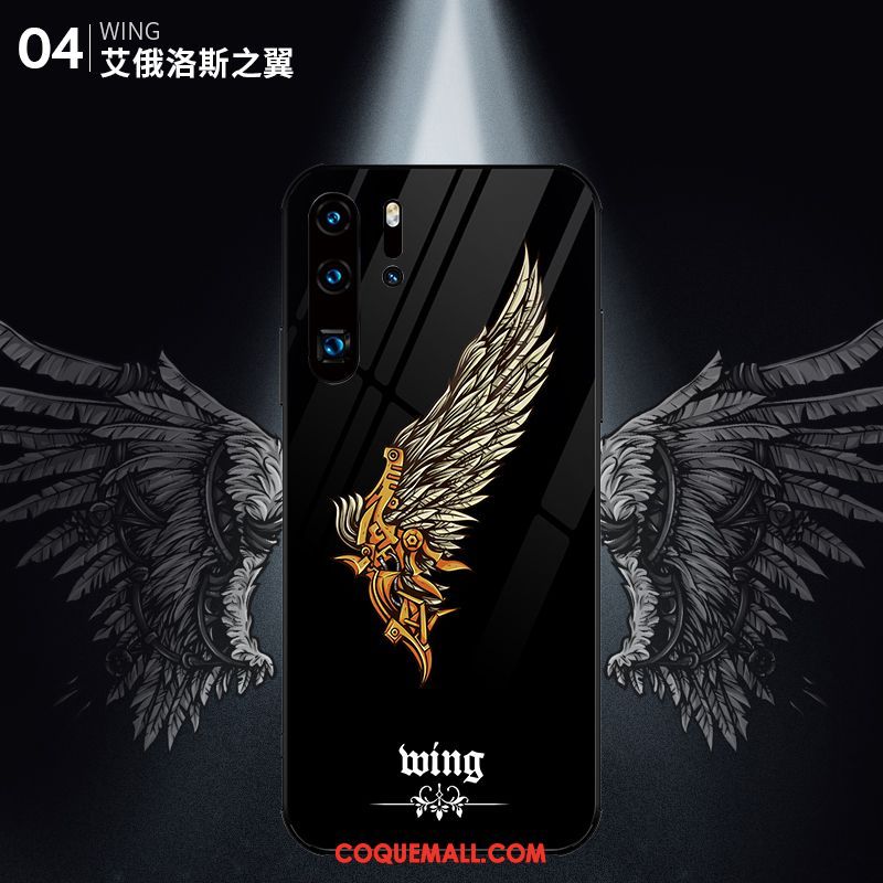 Étui Huawei P30 Pro Incassable Luxe Blanc, Coque Huawei P30 Pro Téléphone Portable Tout Compris