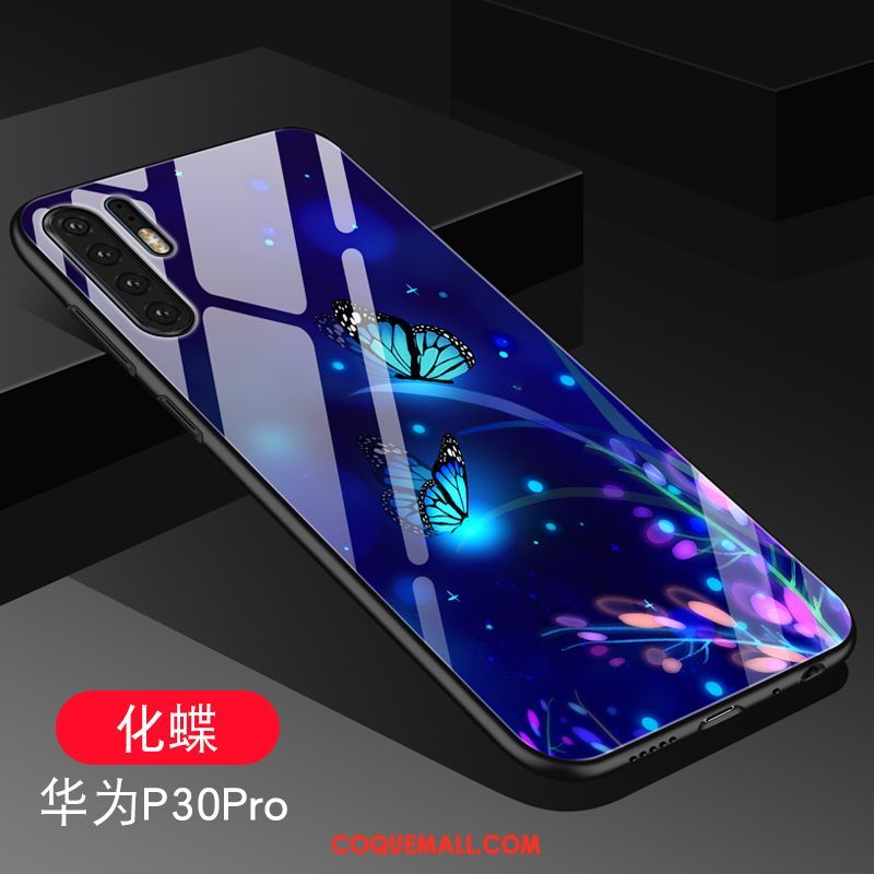 Étui Huawei P30 Pro Luxe Silicone Incassable, Coque Huawei P30 Pro Style Chinois Tendance