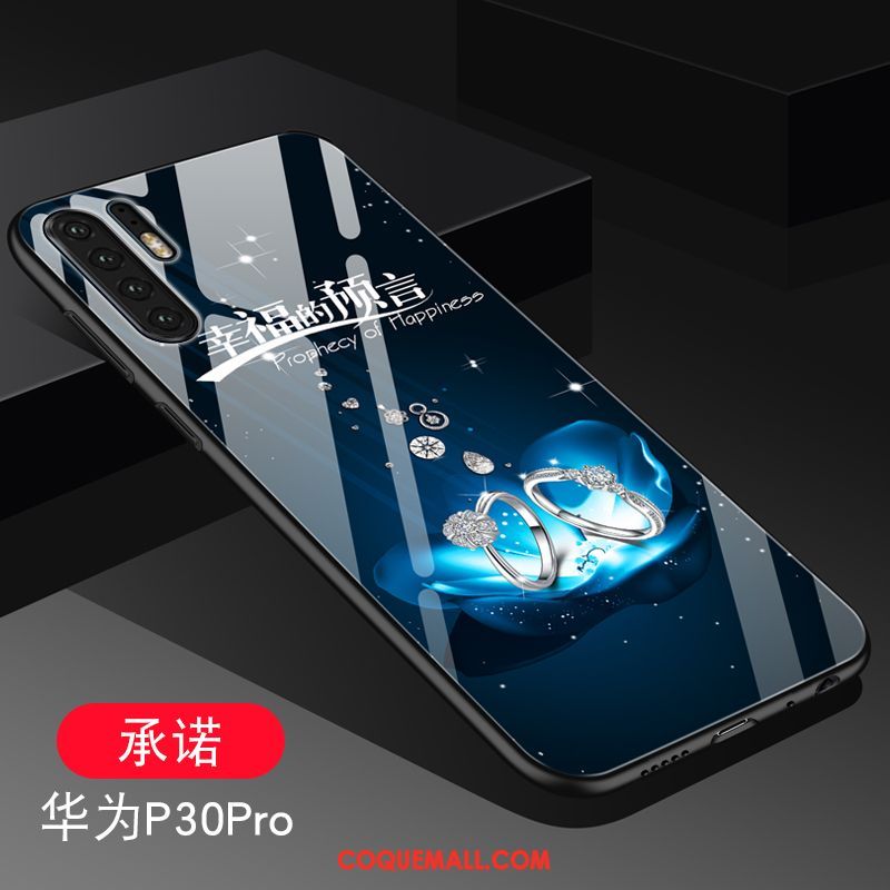 Étui Huawei P30 Pro Luxe Silicone Incassable, Coque Huawei P30 Pro Style Chinois Tendance