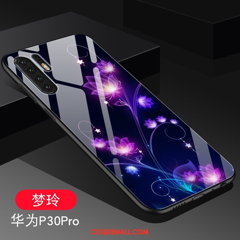 Étui Huawei P30 Pro Luxe Silicone Incassable, Coque Huawei P30 Pro Style Chinois Tendance