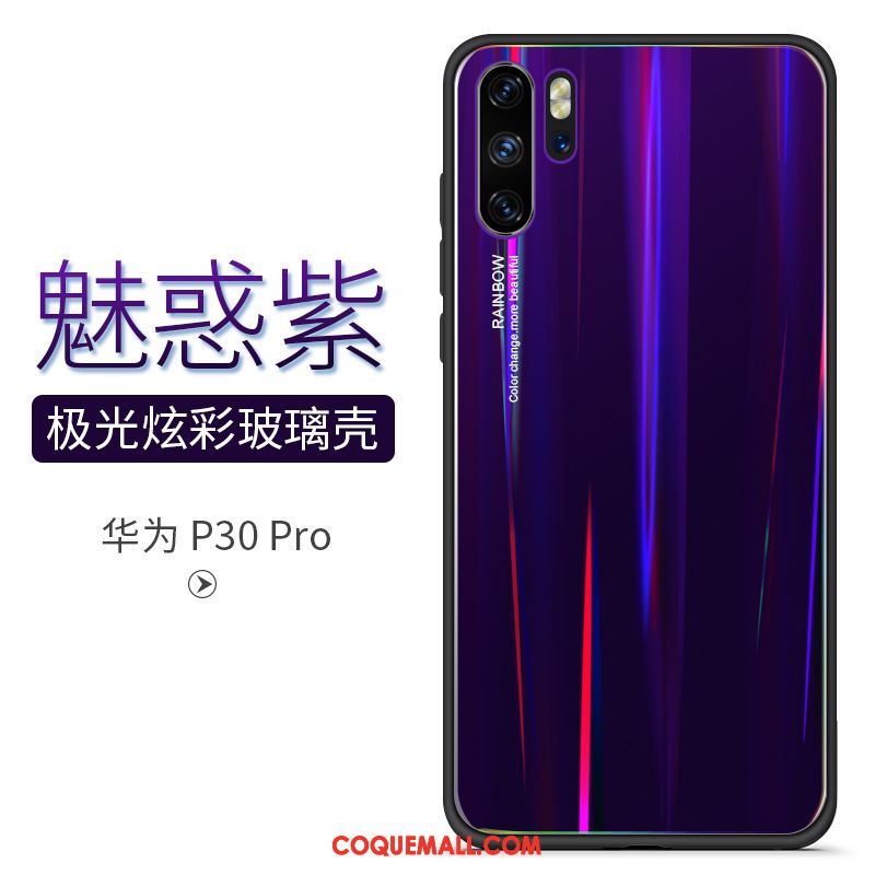 Étui Huawei P30 Pro Luxe Téléphone Portable Silicone, Coque Huawei P30 Pro Miroir Créatif