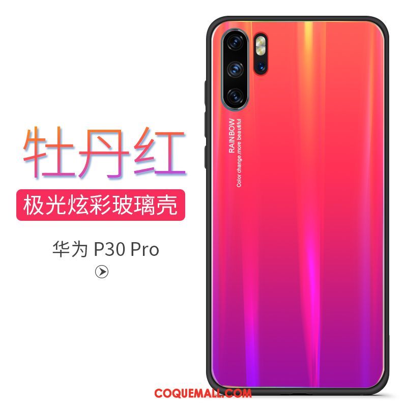 Étui Huawei P30 Pro Luxe Téléphone Portable Silicone, Coque Huawei P30 Pro Miroir Créatif