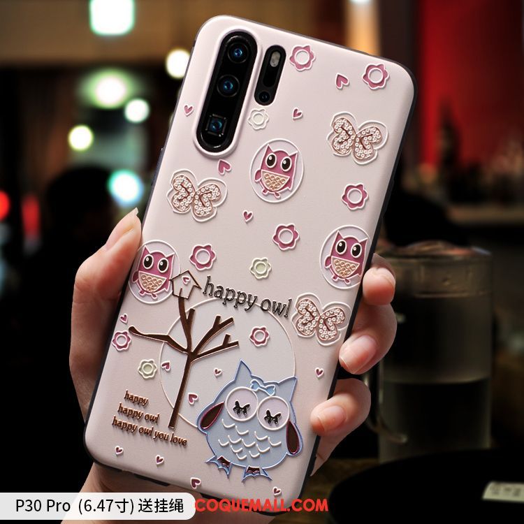 Étui Huawei P30 Pro Marque De Tendance Tout Compris Incassable, Coque Huawei P30 Pro Nouveau Ornements Suspendus