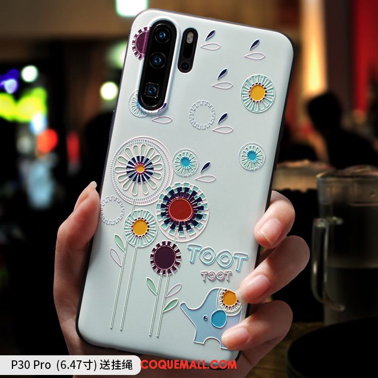 Étui Huawei P30 Pro Marque De Tendance Tout Compris Incassable, Coque Huawei P30 Pro Nouveau Ornements Suspendus