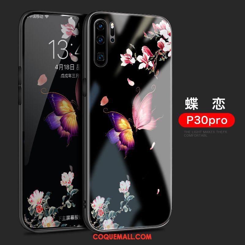 Étui Huawei P30 Pro Marque De Tendance Très Mince Silicone, Coque Huawei P30 Pro Incassable Clair