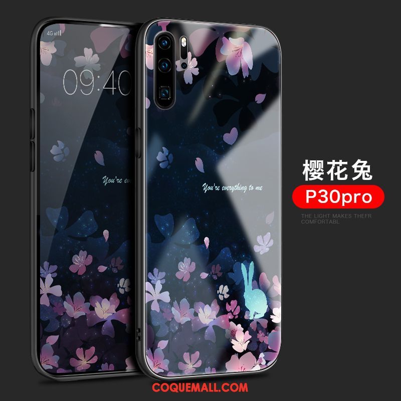 Étui Huawei P30 Pro Marque De Tendance Très Mince Silicone, Coque Huawei P30 Pro Incassable Clair