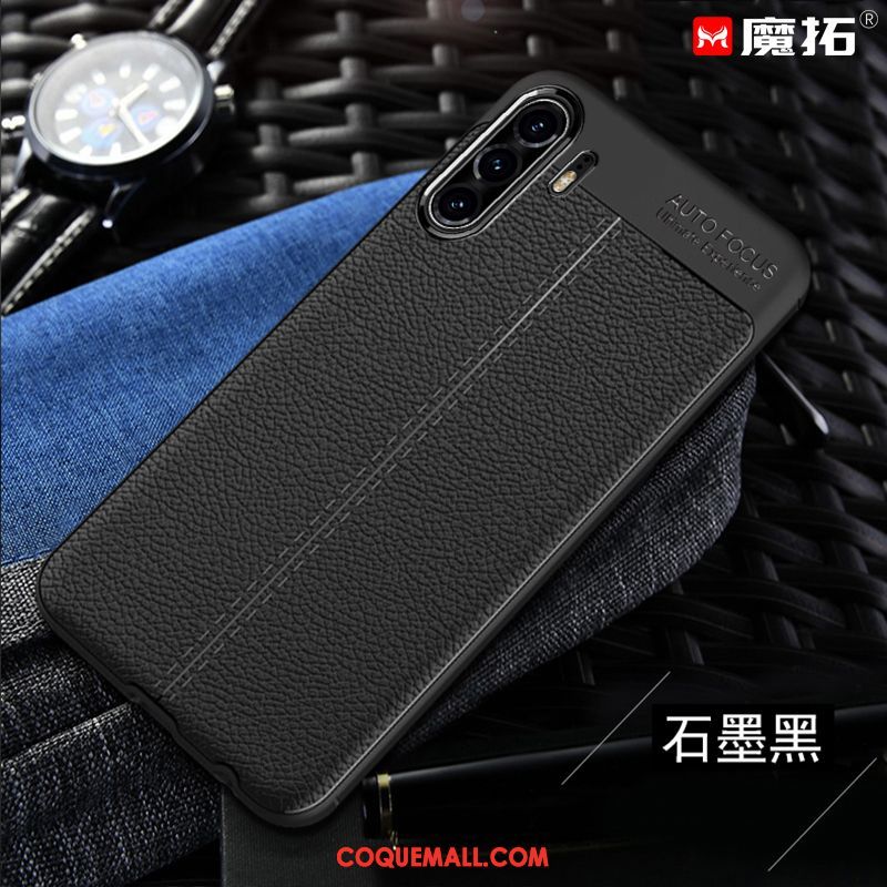 Étui Huawei P30 Pro Noir Protection Téléphone Portable, Coque Huawei P30 Pro Incassable Couleur Unie