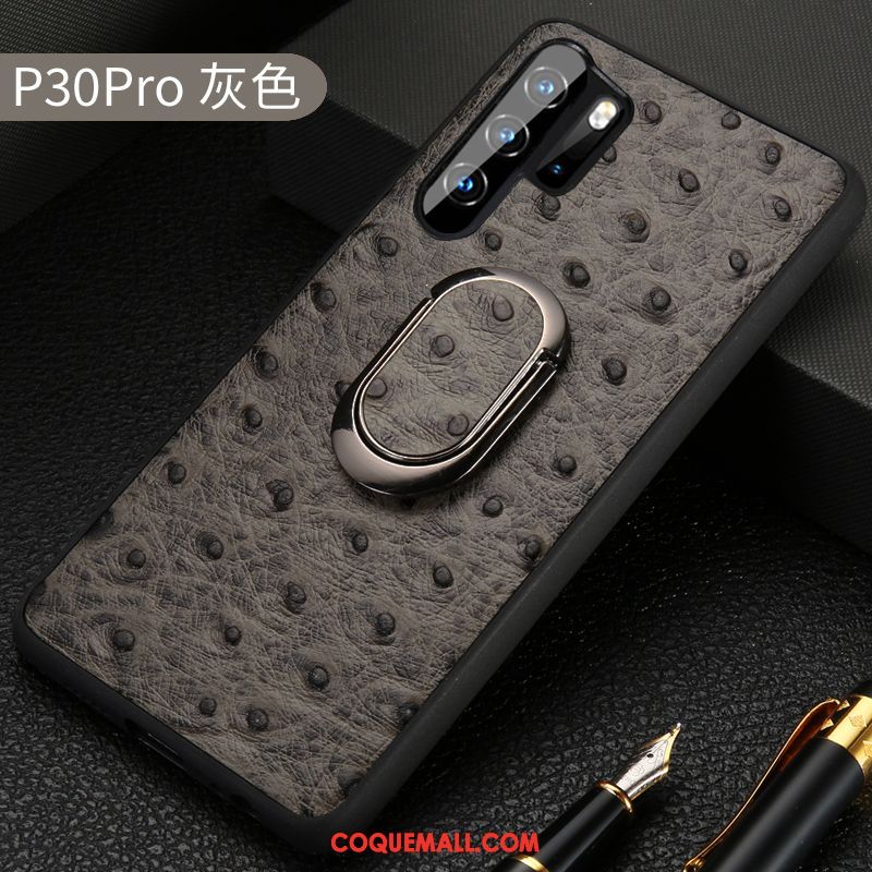 Étui Huawei P30 Pro Personnalité Magnétisme Cuir, Coque Huawei P30 Pro Tout Compris Luxe