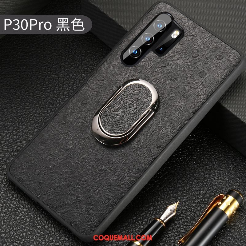 Étui Huawei P30 Pro Personnalité Magnétisme Cuir, Coque Huawei P30 Pro Tout Compris Luxe