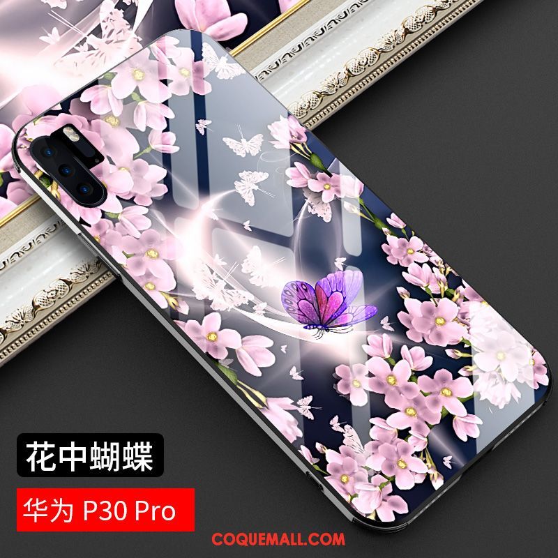 Étui Huawei P30 Pro Personnalité Tout Compris Protection, Coque Huawei P30 Pro Célébrité Miroir