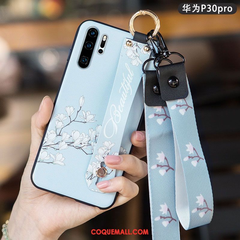 Étui Huawei P30 Pro Petit Tout Compris Protection, Coque Huawei P30 Pro Délavé En Daim Téléphone Portable