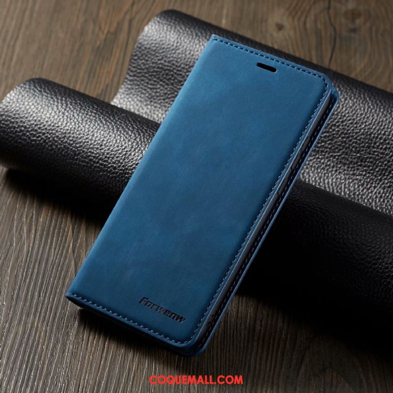 Étui Huawei P30 Pro Protection Nouveau Téléphone Portable, Coque Huawei P30 Pro En Cuir Business Braun