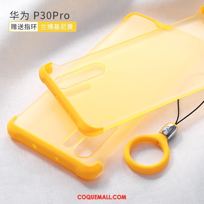 Étui Huawei P30 Pro Silicone Noir Téléphone Portable, Coque Huawei P30 Pro Transparent Très Mince