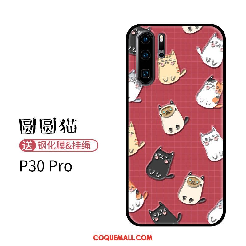 Étui Huawei P30 Pro Silicone Personnalité Téléphone Portable, Coque Huawei P30 Pro Dessin Animé Incassable