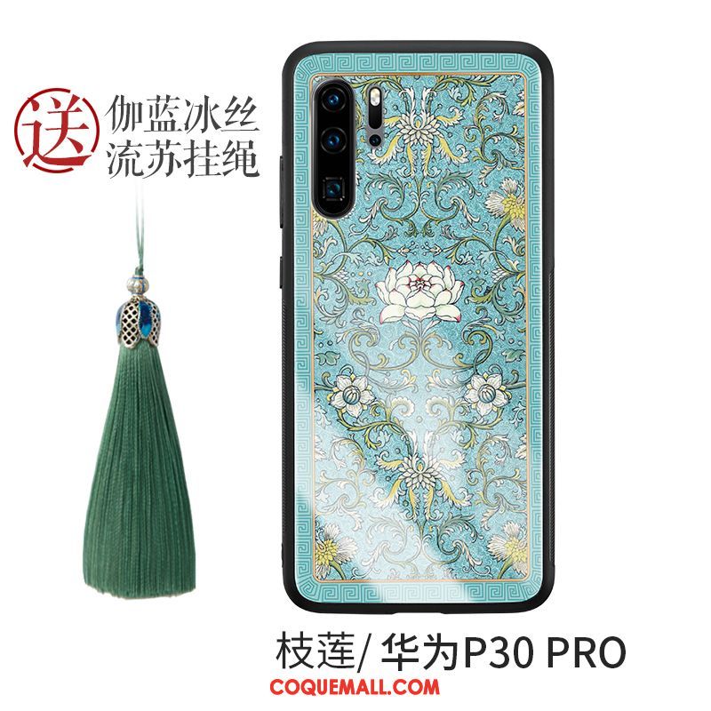 Étui Huawei P30 Pro Style Chinois Personnalité Créatif, Coque Huawei P30 Pro Tendance Téléphone Portable