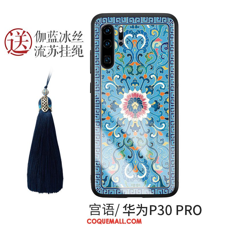 Étui Huawei P30 Pro Style Chinois Personnalité Créatif, Coque Huawei P30 Pro Tendance Téléphone Portable