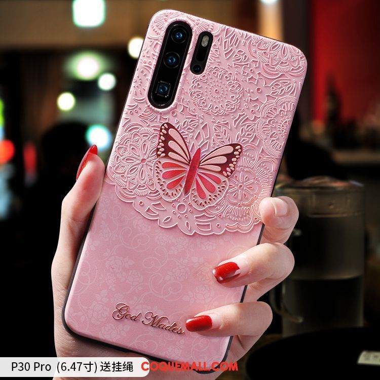 Étui Huawei P30 Pro Tendance Incassable Très Mince, Coque Huawei P30 Pro Créatif Tout Compris