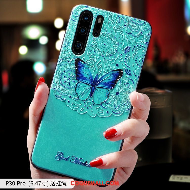 Étui Huawei P30 Pro Tendance Incassable Très Mince, Coque Huawei P30 Pro Créatif Tout Compris