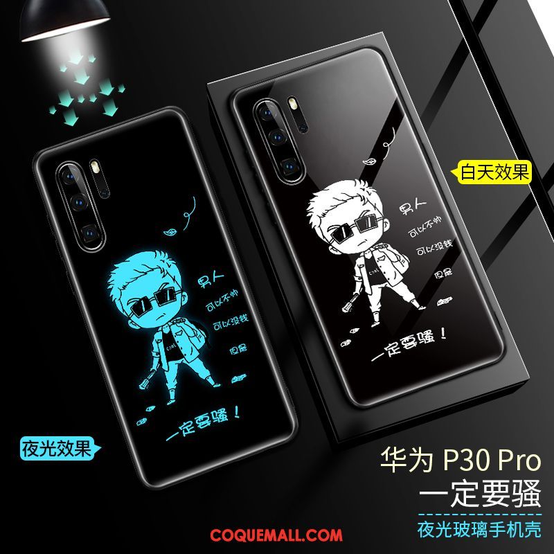 Étui Huawei P30 Pro Tout Compris Marque De Tendance Verre, Coque Huawei P30 Pro Protection Incassable