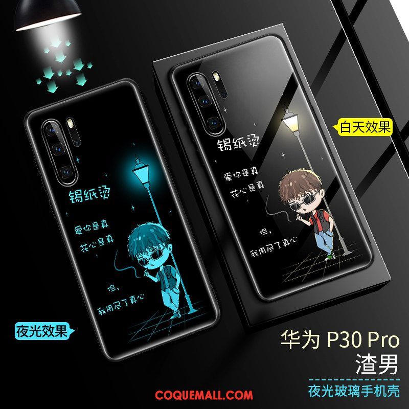 Étui Huawei P30 Pro Tout Compris Marque De Tendance Verre, Coque Huawei P30 Pro Protection Incassable