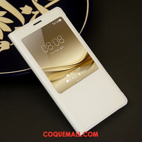 Étui Huawei P30 Pro Téléphone Portable Or Rose Membrane, Coque Huawei P30 Pro Dormance Couvercle Arrière