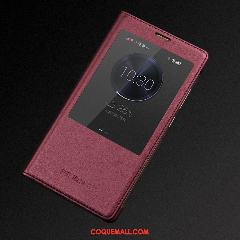 Étui Huawei P30 Pro Téléphone Portable Or Rose Membrane, Coque Huawei P30 Pro Dormance Couvercle Arrière