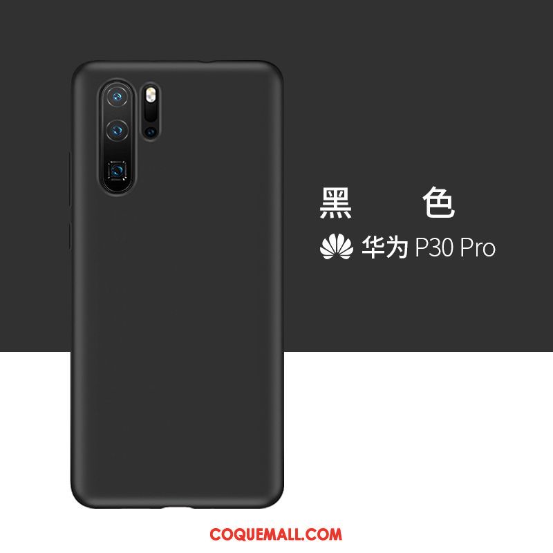 Étui Huawei P30 Pro Téléphone Portable Silicone Protection, Coque Huawei P30 Pro Incassable Gris
