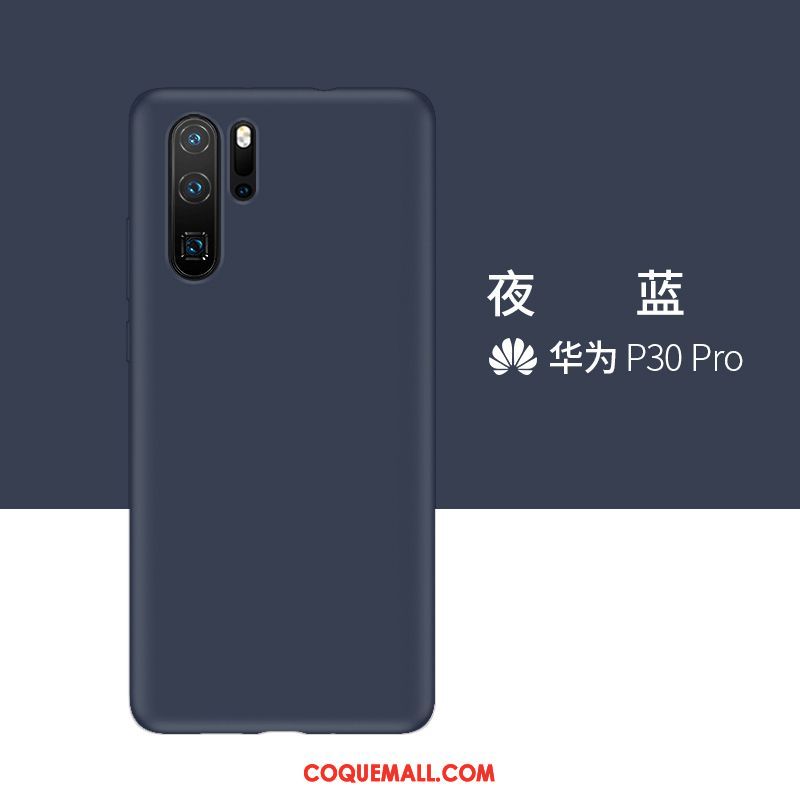 Étui Huawei P30 Pro Téléphone Portable Silicone Protection, Coque Huawei P30 Pro Incassable Gris