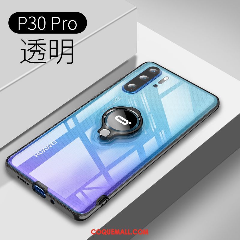 Étui Huawei P30 Pro À Bord Tout Compris Personnalité, Coque Huawei P30 Pro Magnétisme Rouge