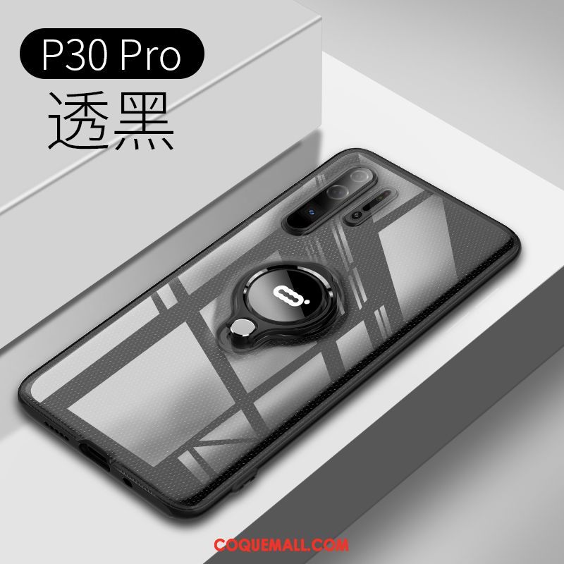 Étui Huawei P30 Pro À Bord Tout Compris Personnalité, Coque Huawei P30 Pro Magnétisme Rouge