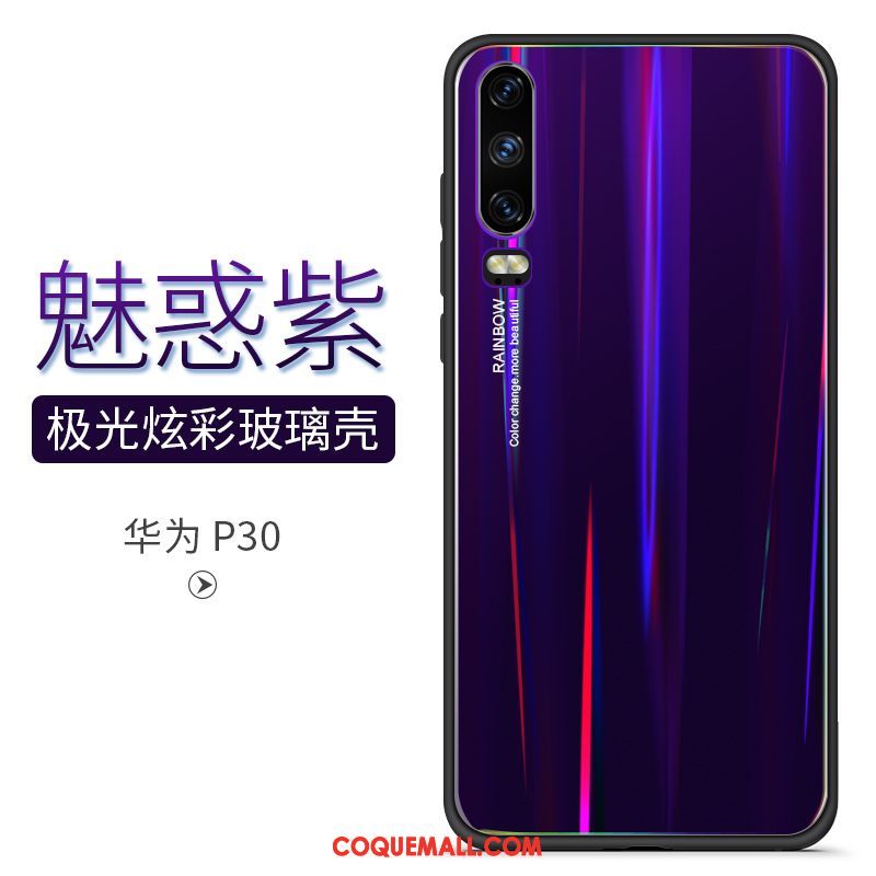 Étui Huawei P30 Protection Incassable Mode, Coque Huawei P30 Nouveau Miroir