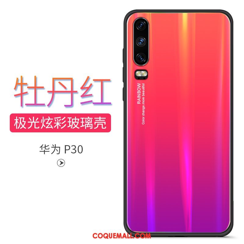 Étui Huawei P30 Protection Incassable Mode, Coque Huawei P30 Nouveau Miroir