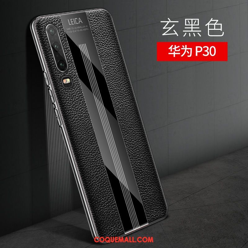 Étui Huawei P30 Protection Tendance Créatif, Coque Huawei P30 Silicone Luxe