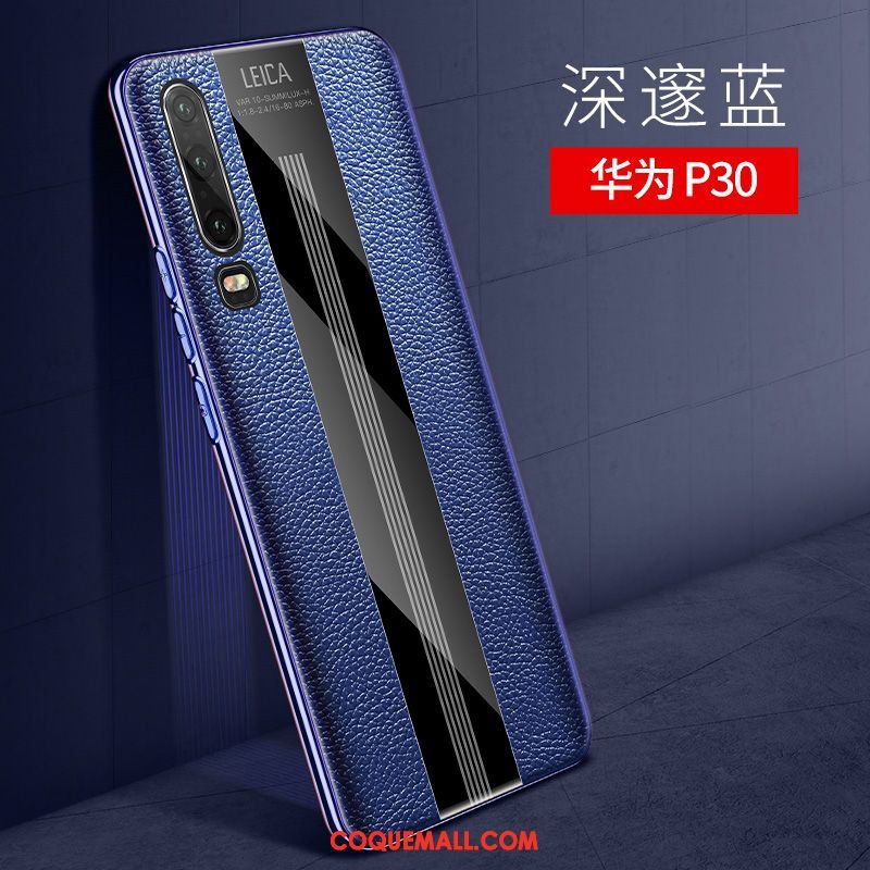 Étui Huawei P30 Protection Tendance Créatif, Coque Huawei P30 Silicone Luxe