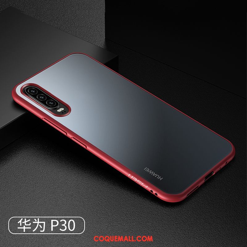 Étui Huawei P30 Silicone Mode Noir, Coque Huawei P30 Incassable Délavé En Daim Nackte Farbe