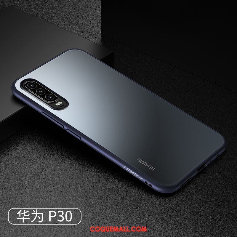 Étui Huawei P30 Silicone Mode Noir, Coque Huawei P30 Incassable Délavé En Daim Nackte Farbe
