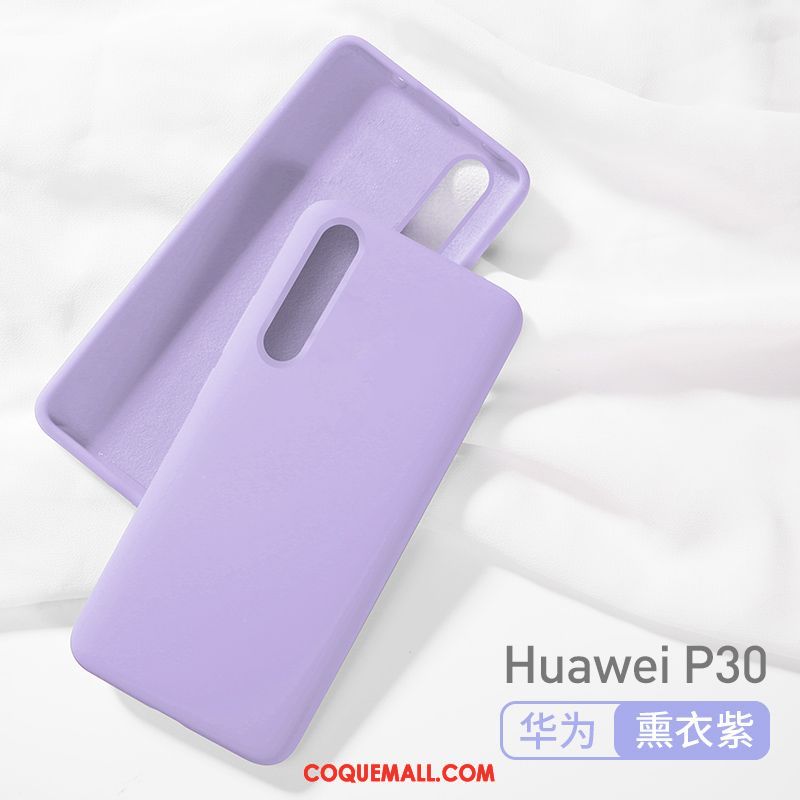 Étui Huawei P30 Tout Compris Incassable Téléphone Portable, Coque Huawei P30 Marque De Tendance Délavé En Daim