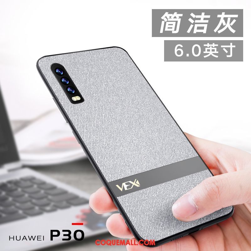 Étui Huawei P30 Tout Compris Incassable Téléphone Portable, Coque Huawei P30 Marque De Tendance Silicone