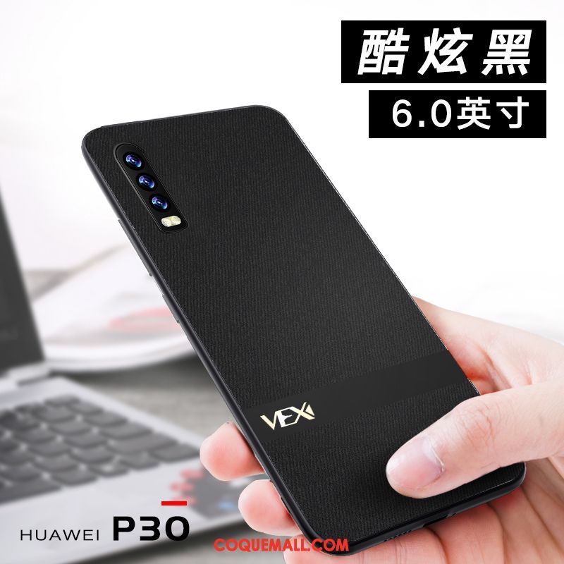 Étui Huawei P30 Tout Compris Incassable Téléphone Portable, Coque Huawei P30 Marque De Tendance Silicone