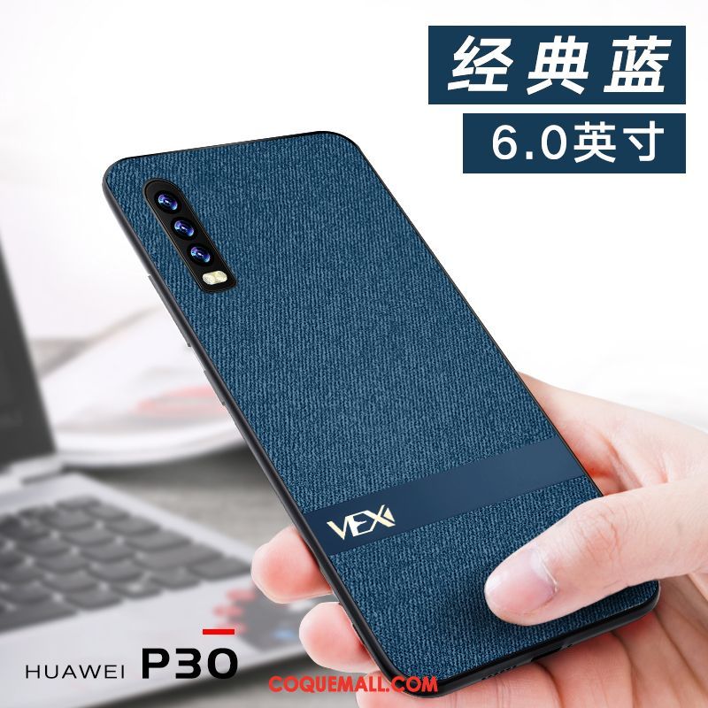 Étui Huawei P30 Tout Compris Incassable Téléphone Portable, Coque Huawei P30 Marque De Tendance Silicone