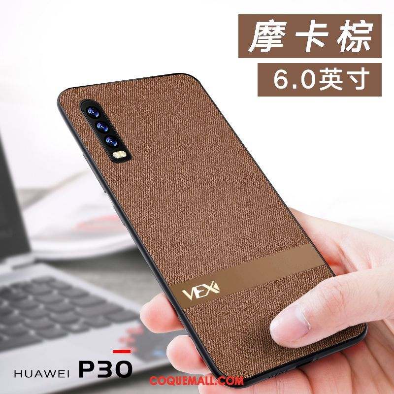 Étui Huawei P30 Tout Compris Incassable Téléphone Portable, Coque Huawei P30 Marque De Tendance Silicone