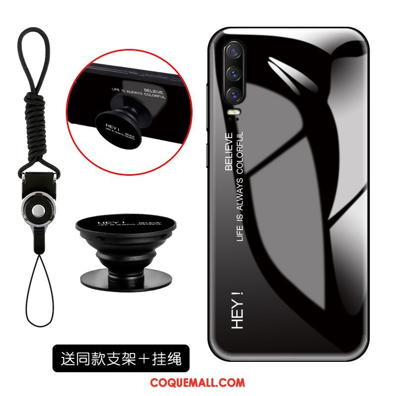 Étui Huawei P30 Tout Compris Simple Tendance, Coque Huawei P30 Miroir Mode