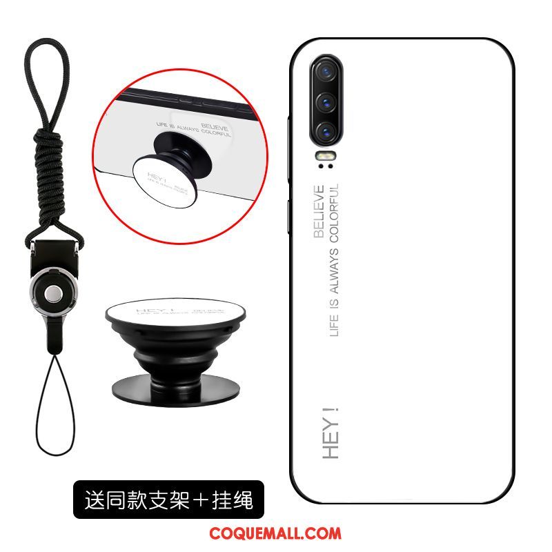 Étui Huawei P30 Tout Compris Simple Tendance, Coque Huawei P30 Miroir Mode