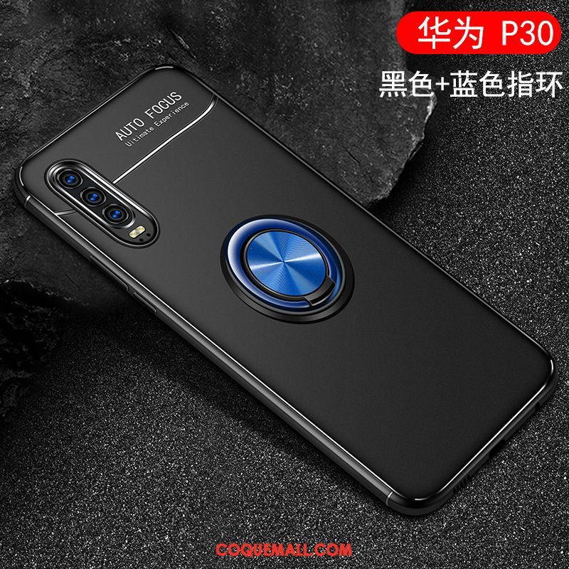 Étui Huawei P30 Très Mince Personnalité Tout Compris, Coque Huawei P30 Incassable Bleu