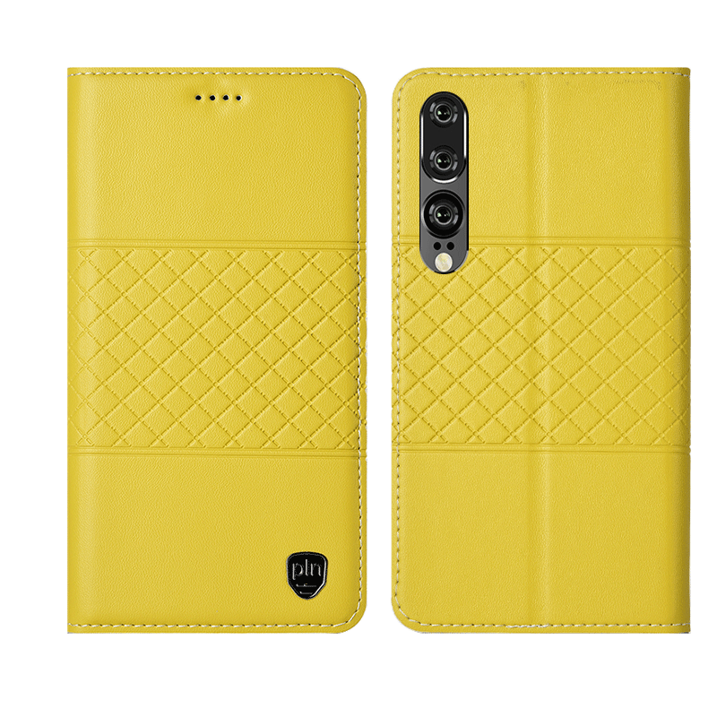 Étui Huawei P30 Téléphone Portable Nouveau Clamshell, Coque Huawei P30 Incassable Protection Braun