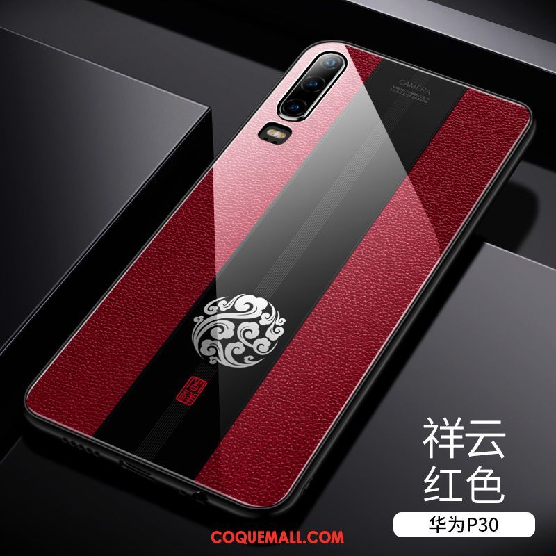 Étui Huawei P30 Téléphone Portable Tendance Personnalité, Coque Huawei P30 Nouveau Miroir