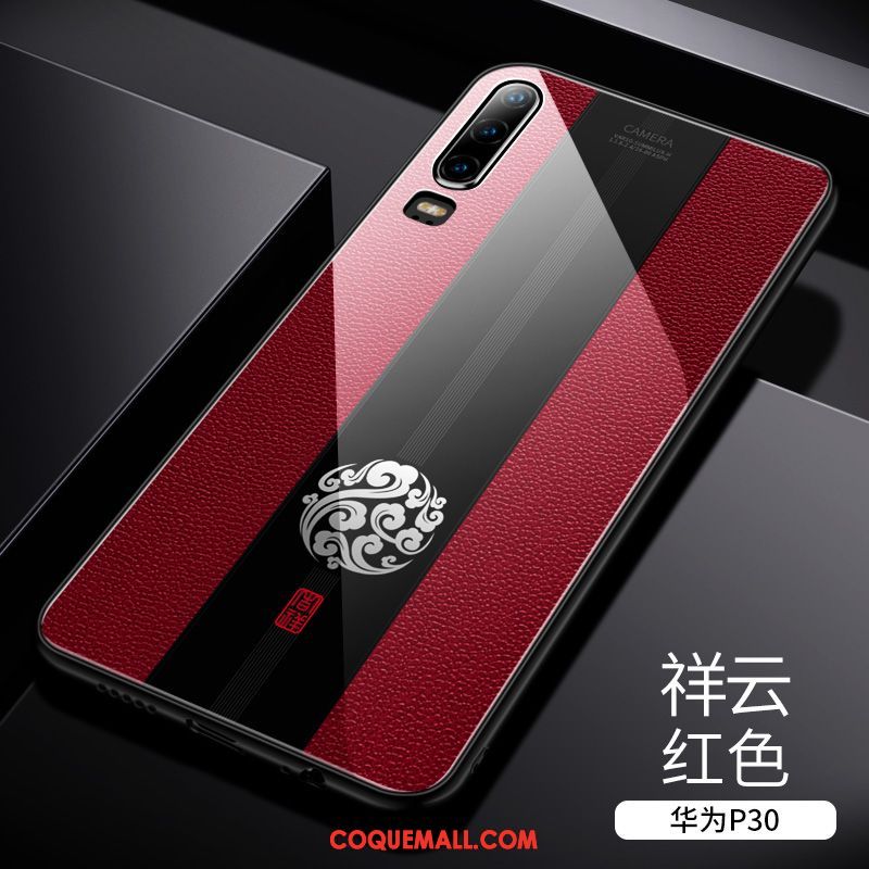 Étui Huawei P30 Téléphone Portable Tendance Personnalité, Coque Huawei P30 Nouveau Miroir